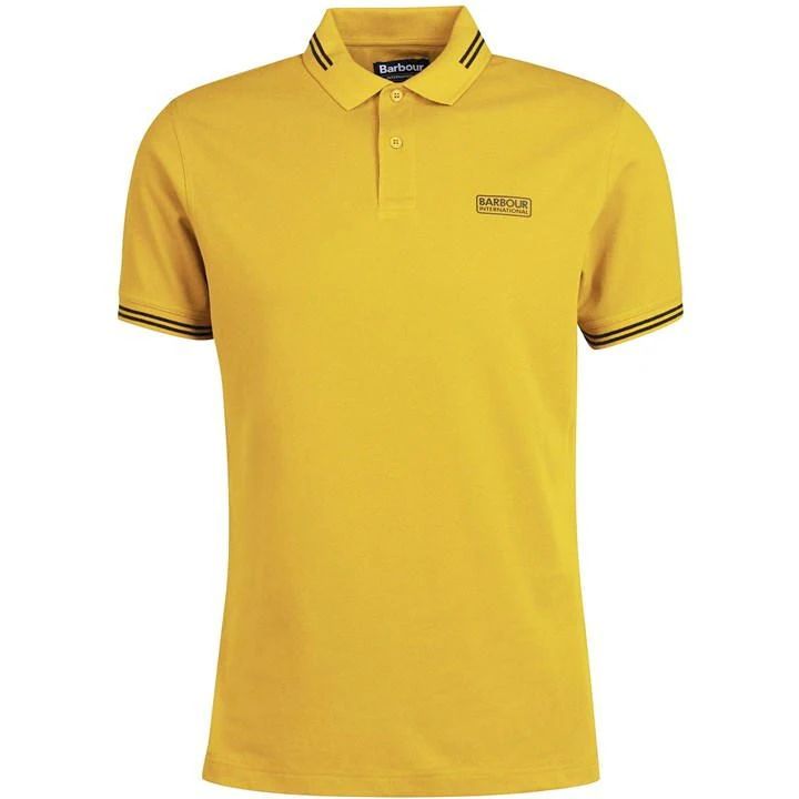 Essential Tipped Polo Shirt - Yellow