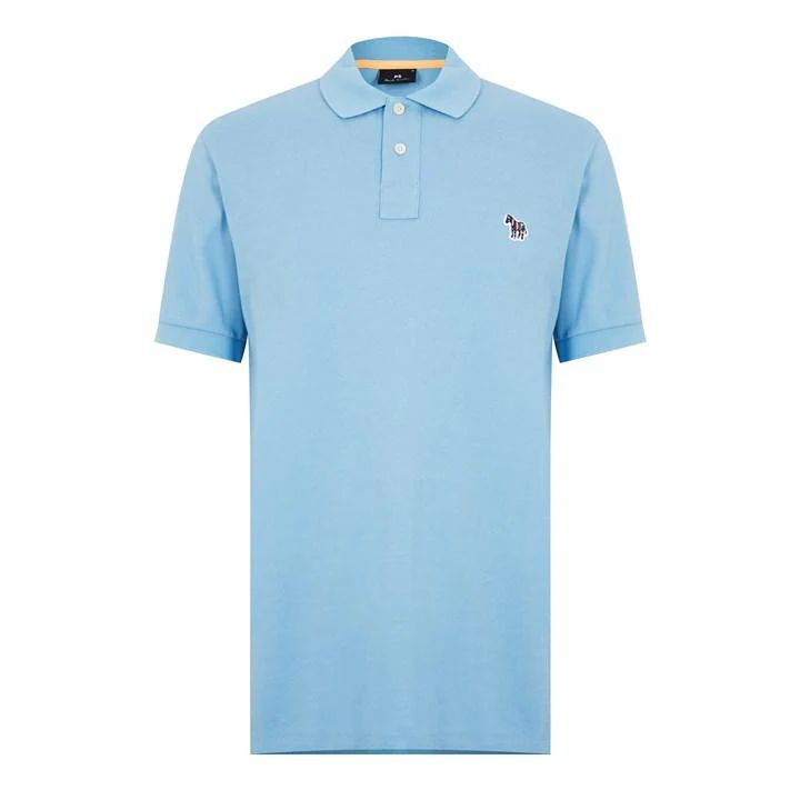 Zebra Regular Polo Shirt - Blue