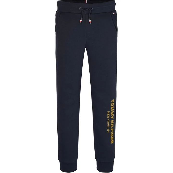 Th Ny Crest Sweatpants - Blue