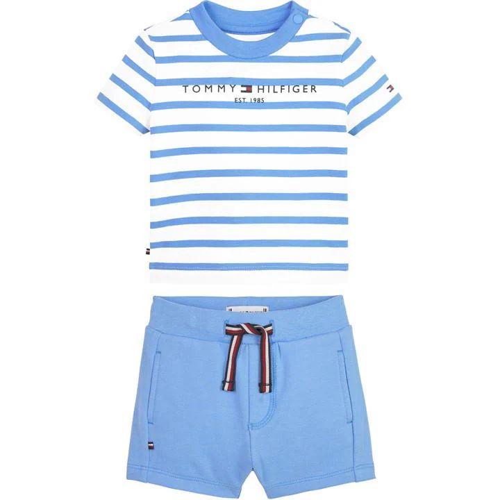 Baby Essential Striped Set - Blue