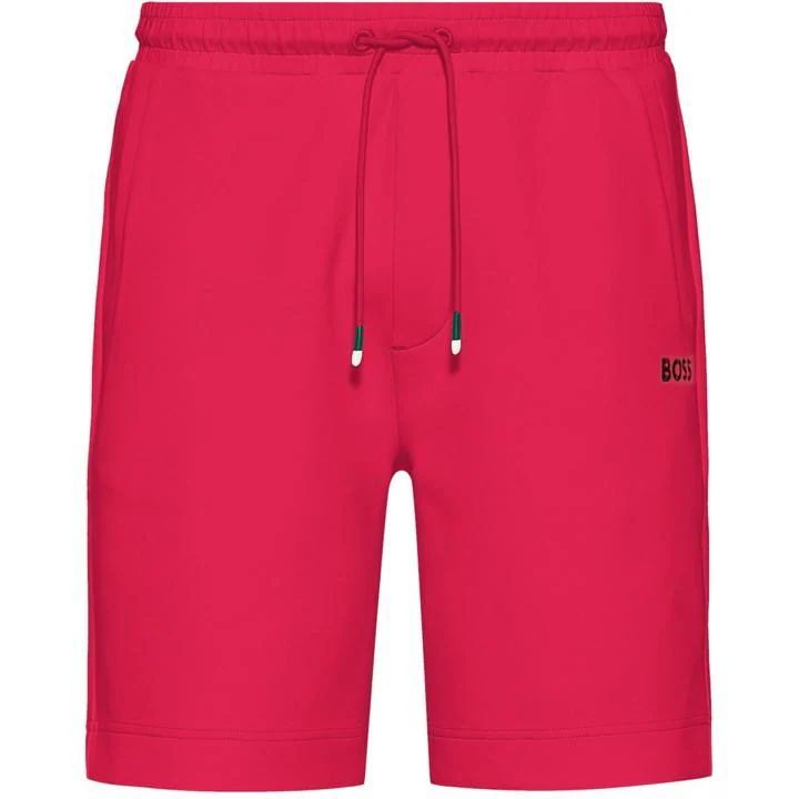 Embroidered Logo Shorts - Pink