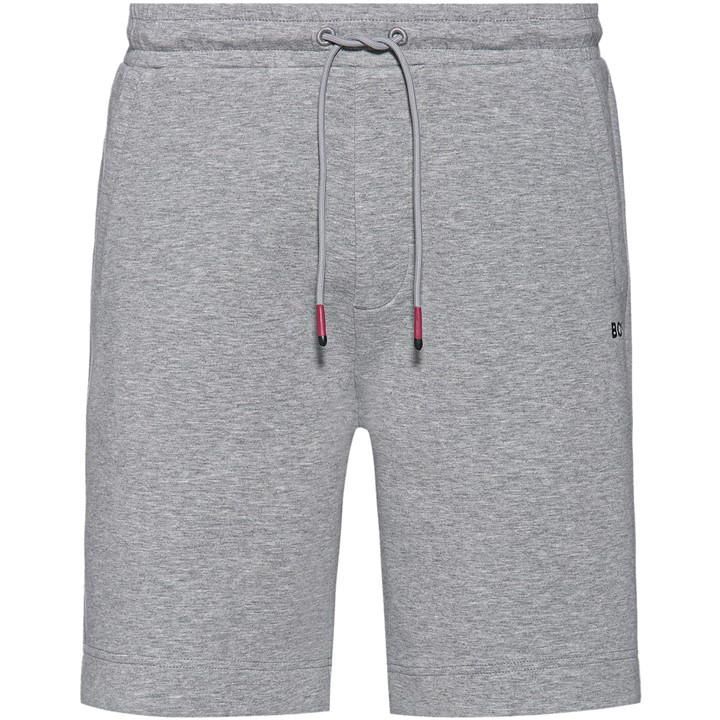 Embroidered Logo Shorts - Grey