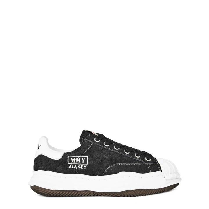 Blakey Suede Shell Trainers - Black