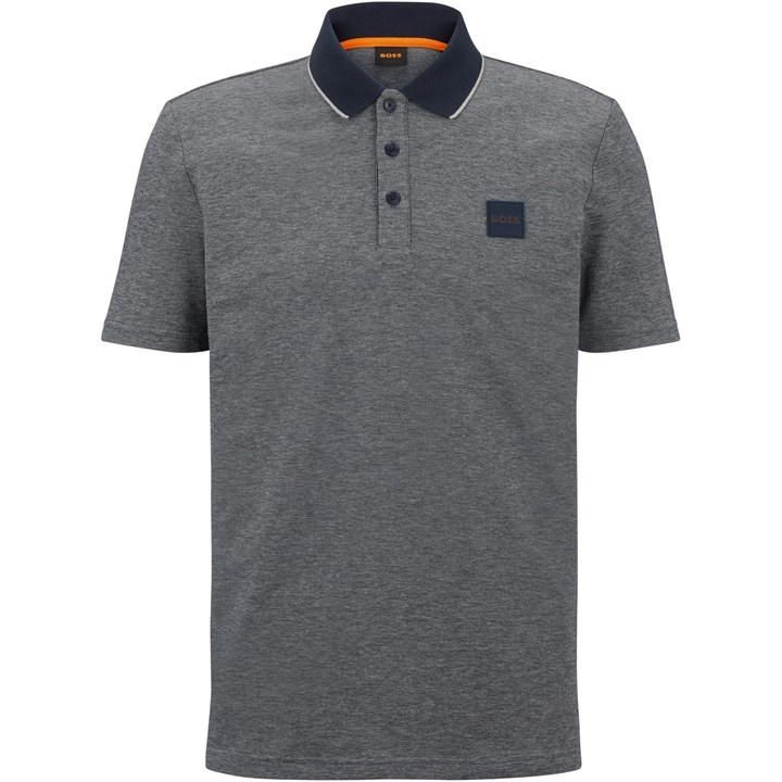 Boss PeOxford Polo Sn32 - Blue