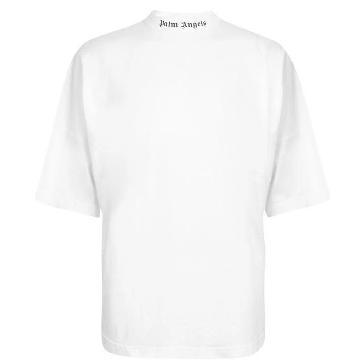 Collar Logo T Shirt - White