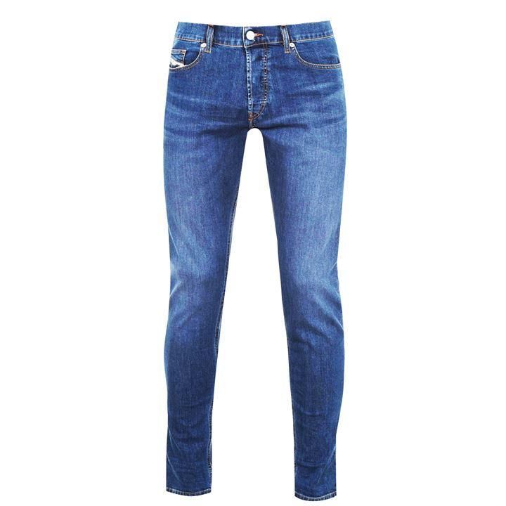 D Luster Slim Jeans - Blue