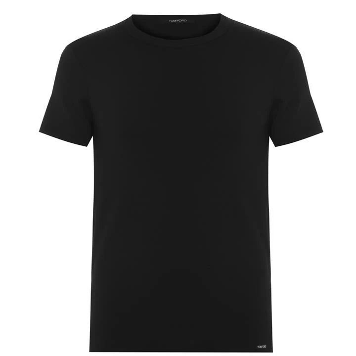 Crew Neck T Shirt - Black