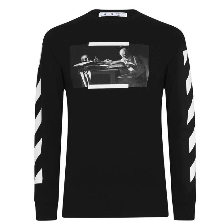 Caravaggio Long Sleeve T Shirt - Black