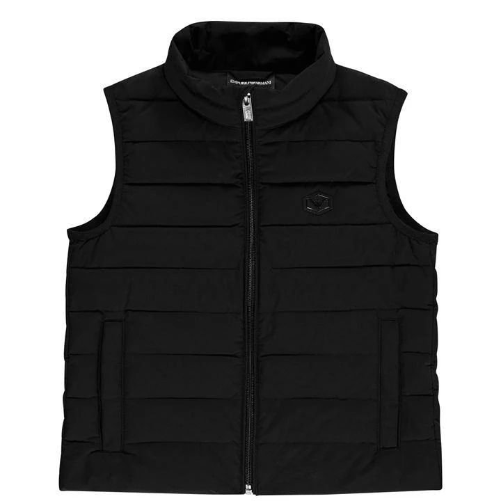 Badge Logo Gilet - Black