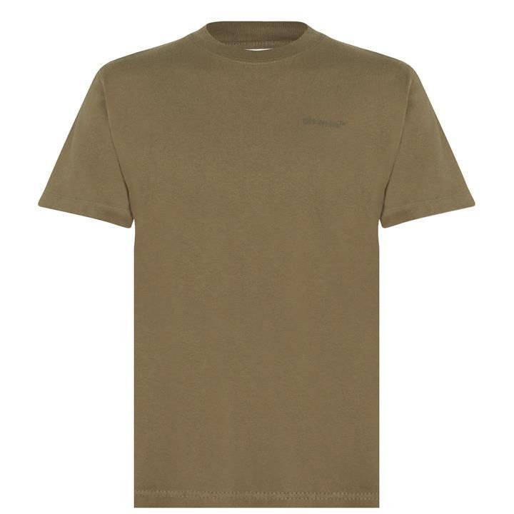 Diagonal Tab T Shirt - Green