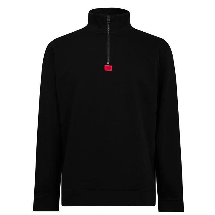 Durton Quarter Zip Sweatshirt - Black
