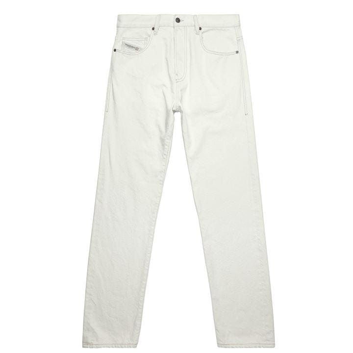 D Viker Straight Jeans - White