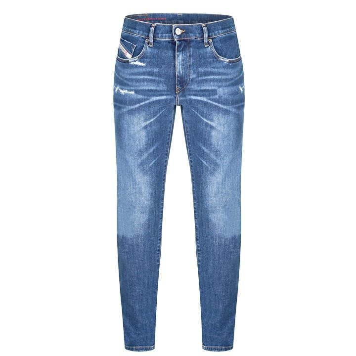 D Strukt Slim Jeans - Blue