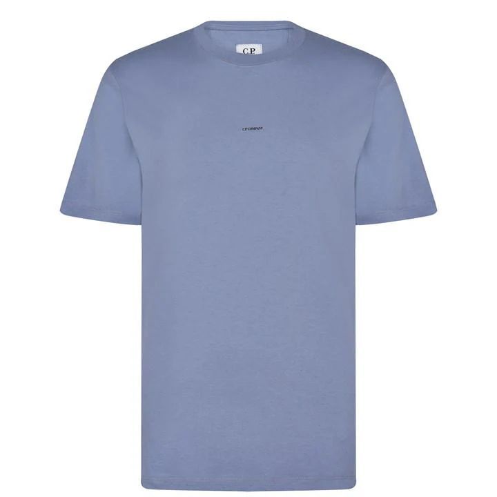 30/1 Small Logo T Shirt - Blue