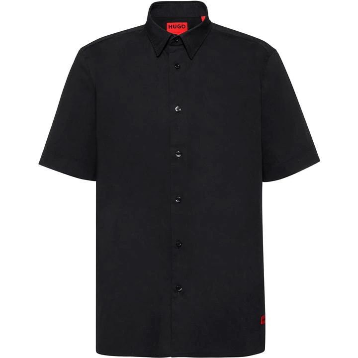 Ebor Short Sleeve Shirt - Black