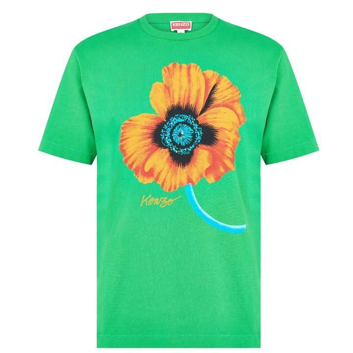 Flower T Shirt - Green
