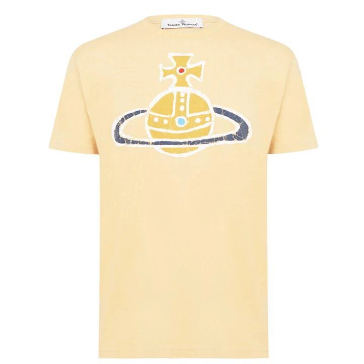 Classic Orb t Shirt - Orange