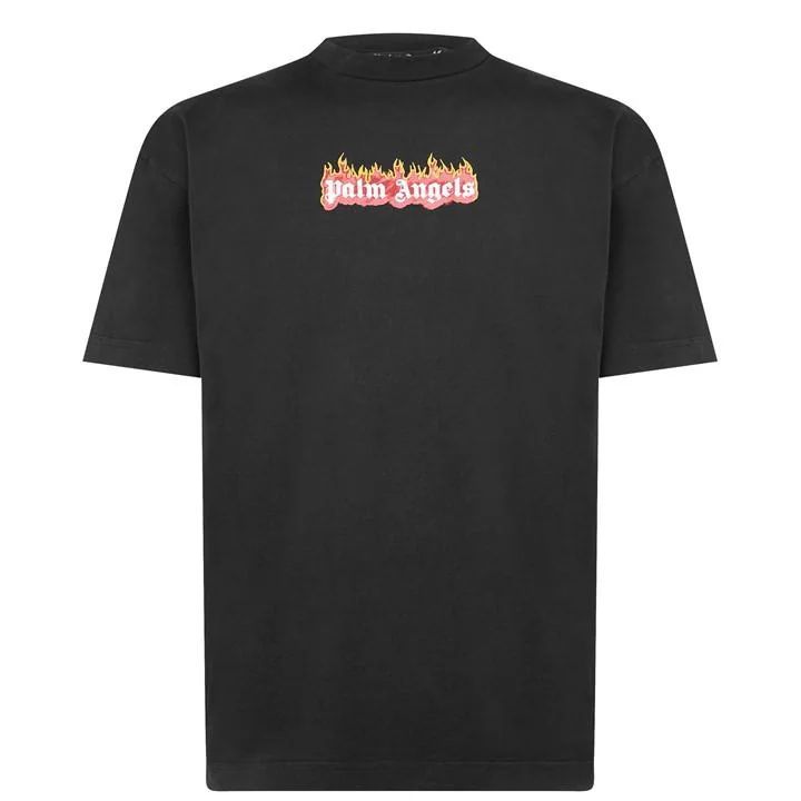 Burn Logo t Shirt - Black