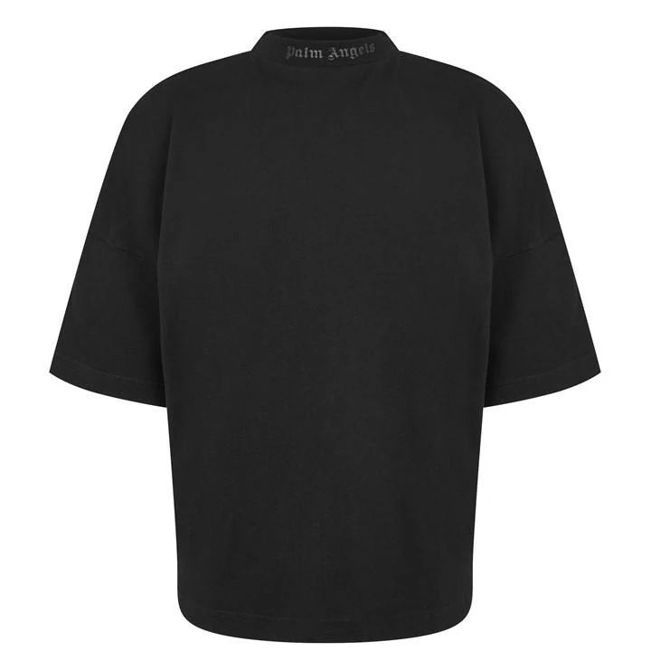 Collar Logo T Shirt - Black