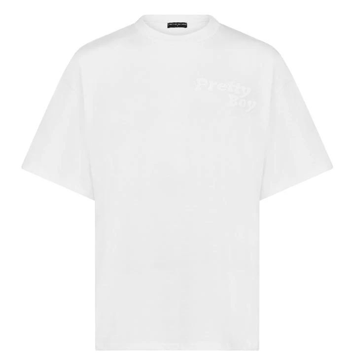 Bubble Logo t Shirt - White