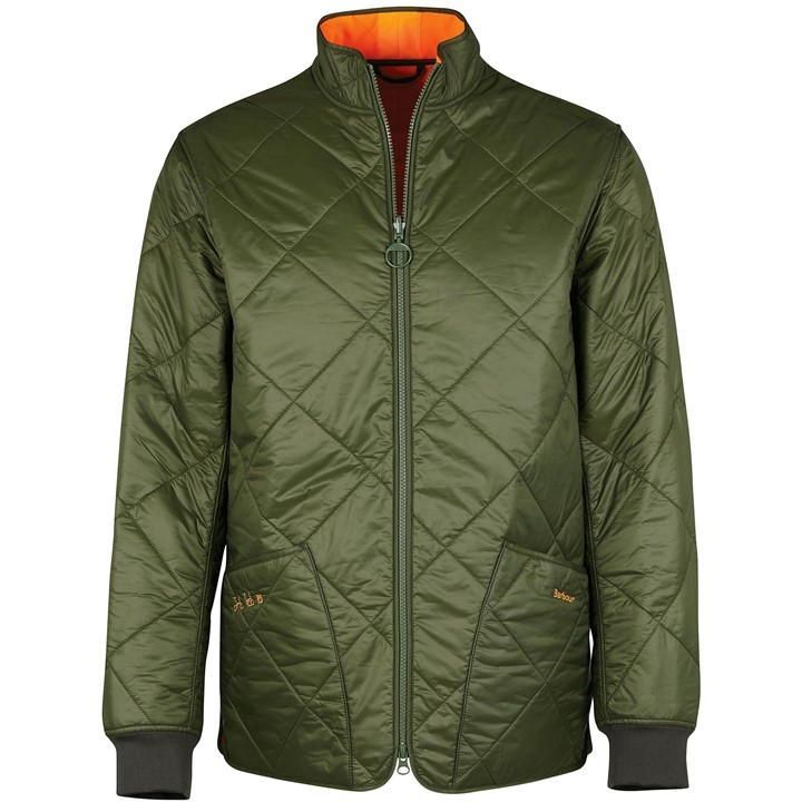 Barbour x Brompton Reversible Quilted Jacket - Green