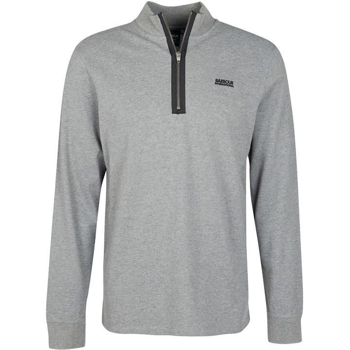 Beaker Half Zip Sweatshirt - Grey