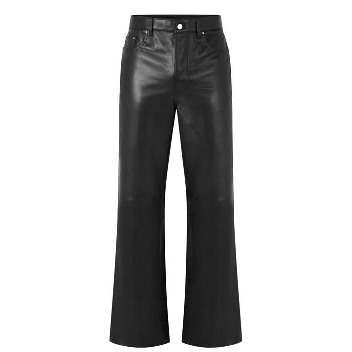 Amiri Leather Pants Sn24 - Black