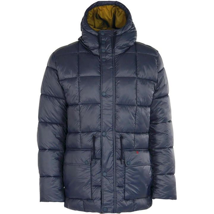 Fell Baffle Quilted Jacket - Blue