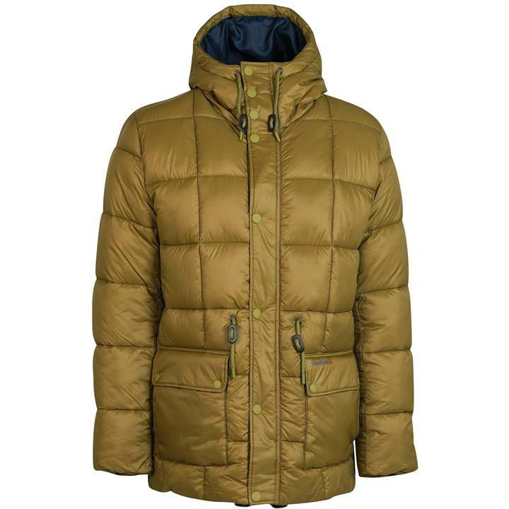 Fell Baffle Quilted Jacket - Green