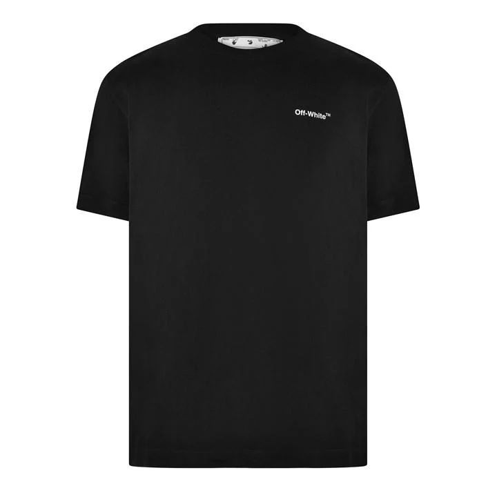 Caravaggio Arrow Cotton T-Shirt - Black