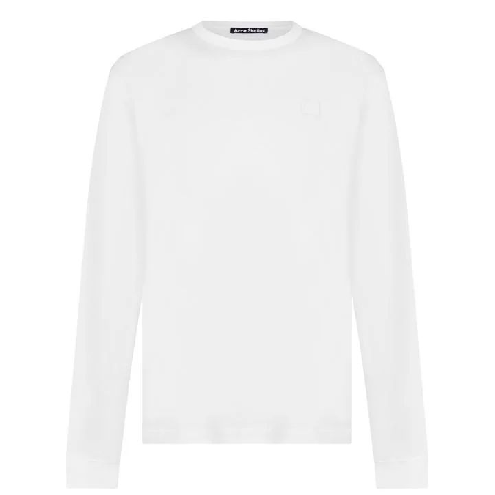 Face Eisen Long Sleeve T Shirt - White