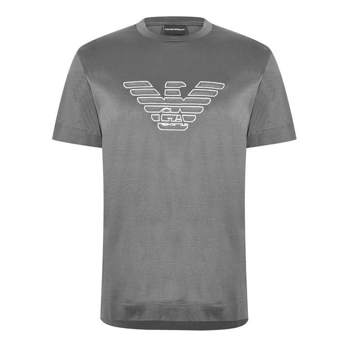 Eagle Outline t Shirt - Grey