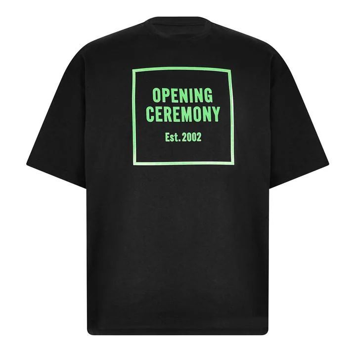 3D Box Logo T-Shirt - Black