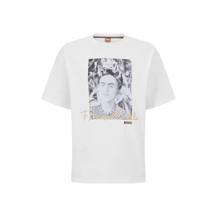 Boss Frida Econte T-Shirt Mens - White