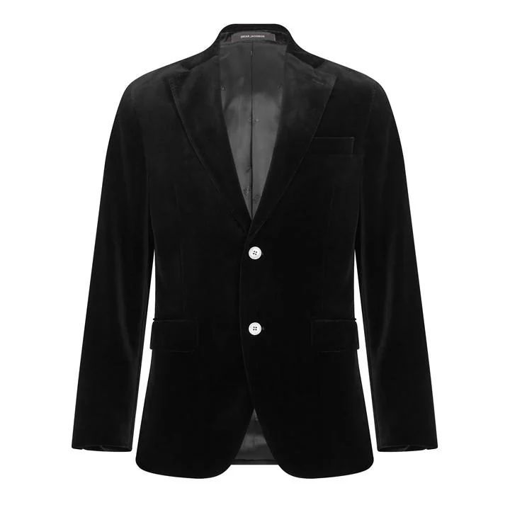 Fogarty Velvet Blazer - Black