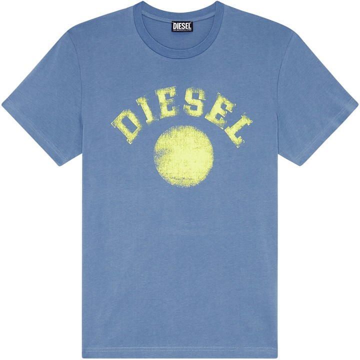 Diesel Circle T-Shirt Mens - Blue