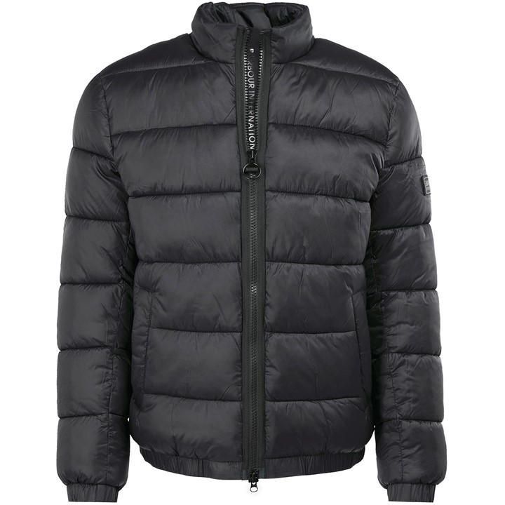 Elwin Quilted Jacket - Black
