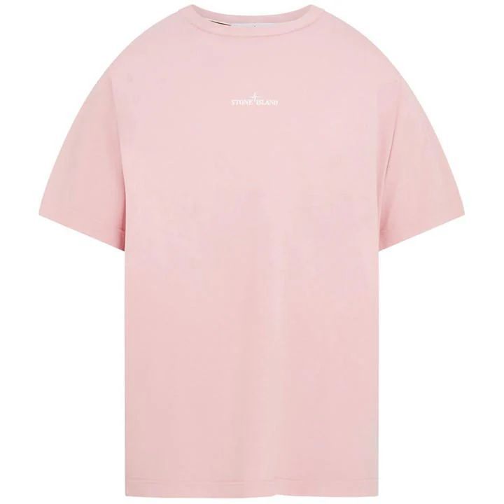 Cotton Jersey Institutional 1 T-Shirt - Pink