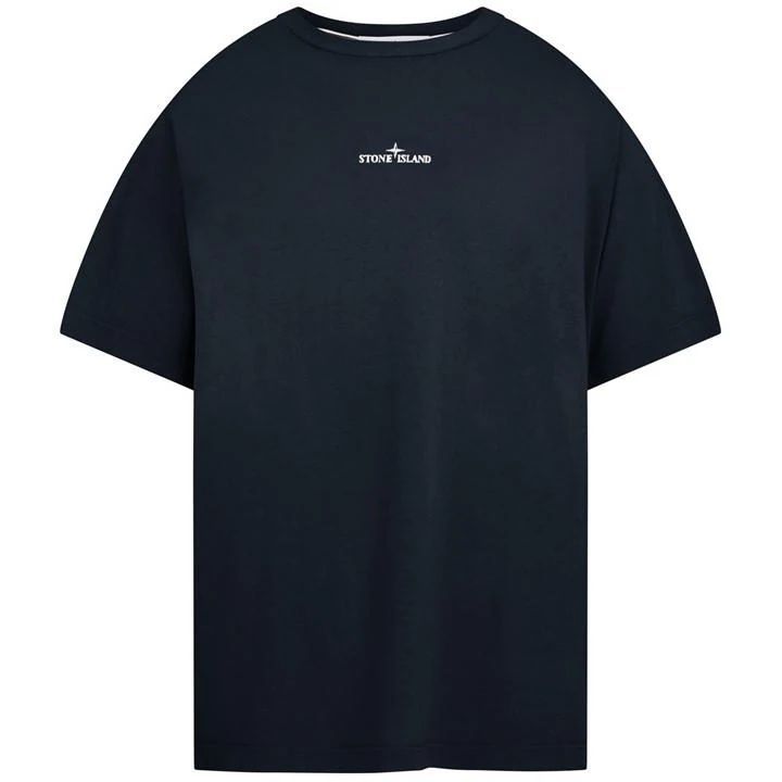 Cotton Jersey Institutional 1 T-Shirt - Blue