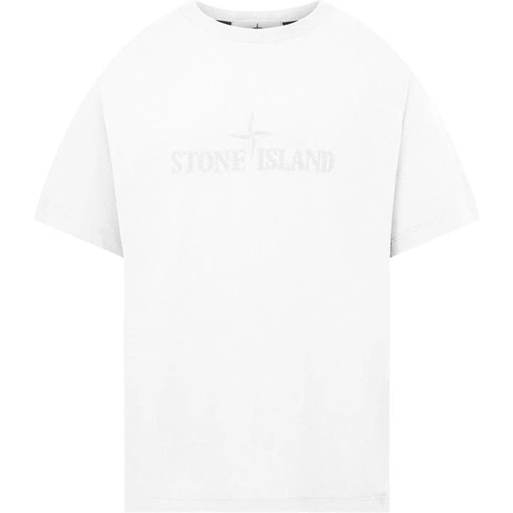 Cotton Jersey Short Sleeve T-Shirt - White