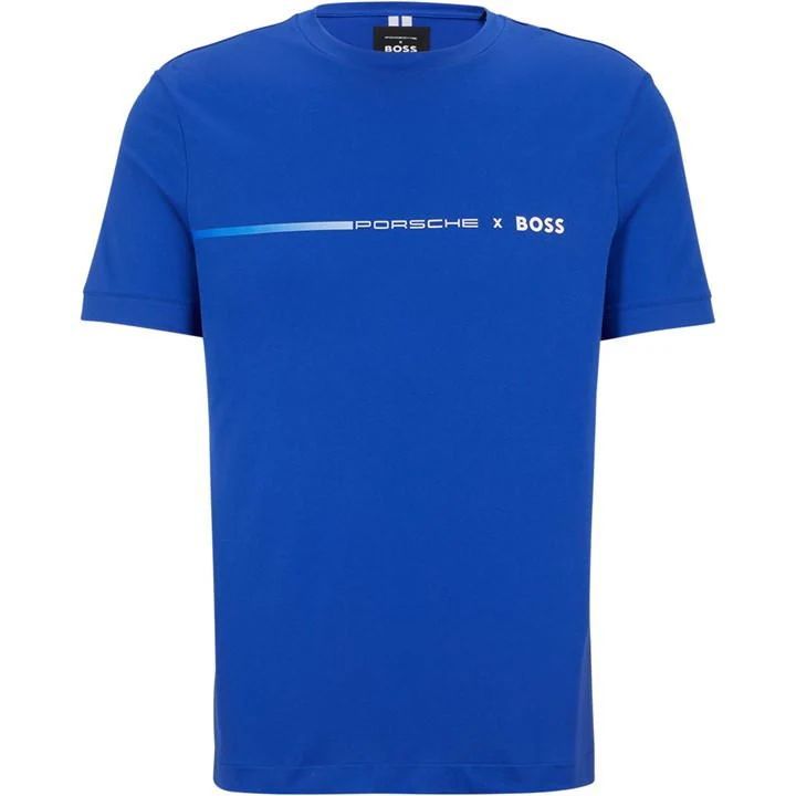 Boss Tiburt T-Shirt Mens - Blue