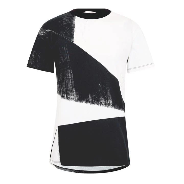 Abstract Print t Shirt - Multi