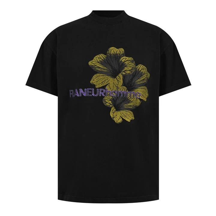 Flower T-Shirt - Black