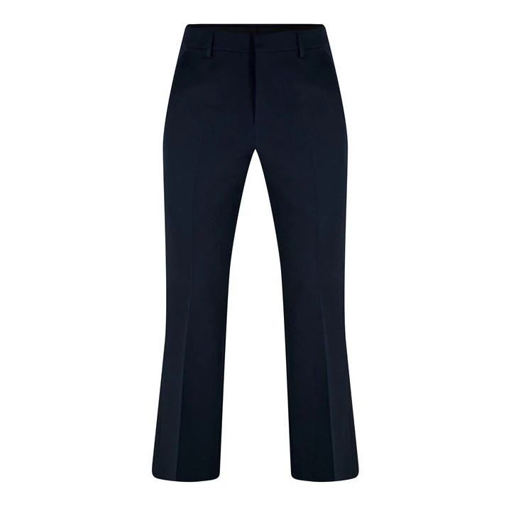 Flare Fit Trousers - Blue