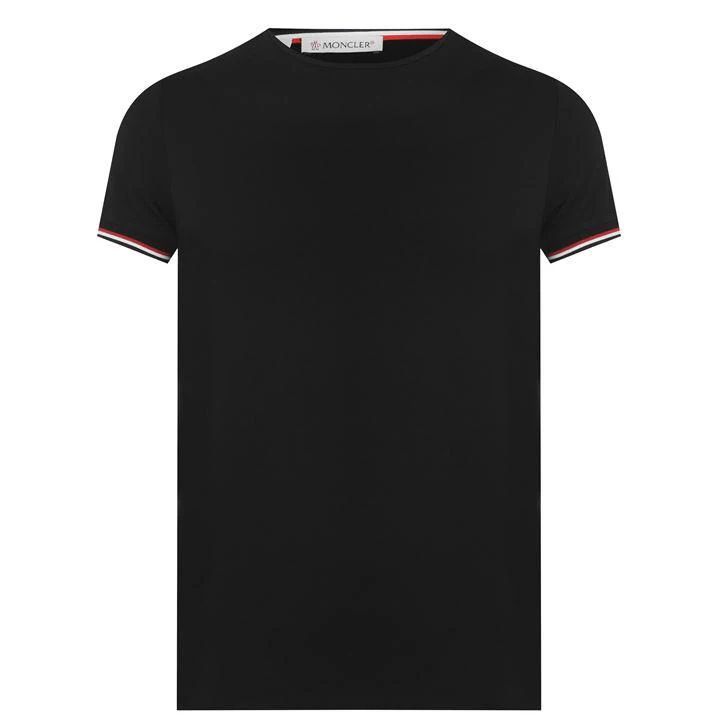 Tri Trim T Shirt - Black