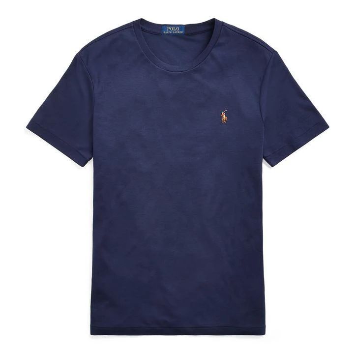 Pima Cotton T Shirt - Blue