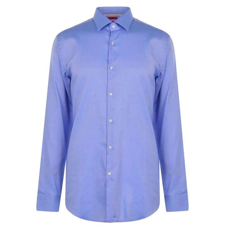Long Sleeve Oxford Shirt - Blue