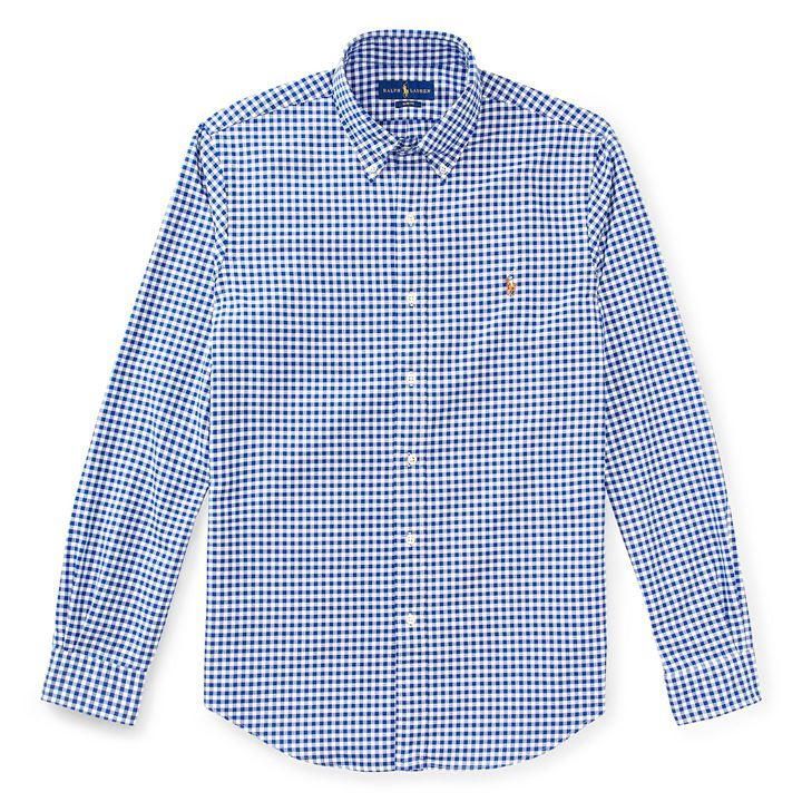 Oxford Check Shirt - Blue