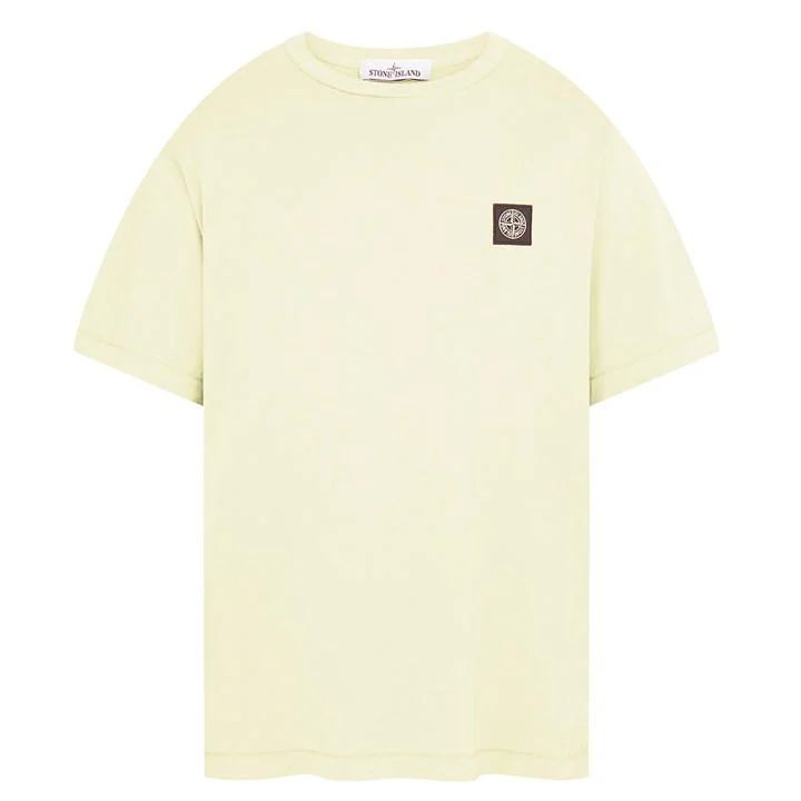 Patch Logo t Shirt - Cream