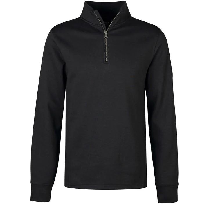 Sprint Half-Zip Sweatshirt - Black